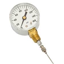 hypodermic needle pressure gauge caltech engineering