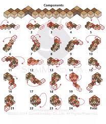 The snake cube puzzle is a puzzle of cubes that are connected with an elastic band that passes through their middle. How To Solve The Snake Cube Puzzle Quora