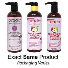 Apple cider vinegar shampoo is the latest way to incorporate acv into your health and beauty regimen — and it doesn't disappoint. Pura D Or Apple Cider Vinegar Thin2thick Set Shampoo Conditioner For Regrowth Hair Loss Cla Apple Cider Vinegar Shampoo Apple Cider Conditioner