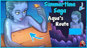 Summertime Saga (v.0.20.11) - Aqua's Route - YouTube