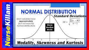 Normal Distributions Standard Deviations Modality Skewness And Kurtosis Understanding Concepts Youtube