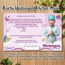 Check spelling or type a new query. Undangan Khitanan Anak Model 2 Terbaru 2018 Shopee Indonesia