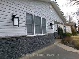 Mini stacked stone corner panels and stacked stone panels fit together quickly and easily for seamless alignment and grout isn't necessary. Antico Elements Blog Faux Stone Panels Mobile Home Exteriors Stone Panels Exterior