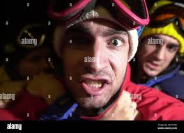 LEDE: River Stage performer David Campfield (cq) portrays the character of  Slupianek Wednesday, September 17, 2003 in Manfred Karge's The Conquest of  the South Pole. Directed by Frank Condon, the play details