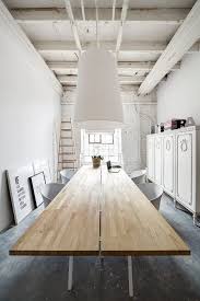 25 Incredibly Long Dining Tables Long Dining Table Interior White Dining Room