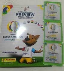 Introducing the stadiums of conmebol copa america 2021. Copa America 2021 Panini Preview Album 12 Envelopes Stickers Packs Ebay