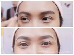 Bentuk kening tebal tanpa cukur dengan gam youtube. Belajar Makeup Asas Solekan Class Mak Andam Kiri Lamar Wedding