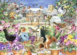 I go there when my soul is weary. 4 Puzzles Gardens Of All Seasons 1000 Teile Falcon Puzzle Online Kaufen