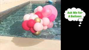 Maybe you would like to learn more about one of these? Balloon Garland Pool Decoration Youtube