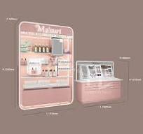 High-end Cosmetic Display Counter & Showcase for ...