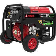 Maybe you would like to learn more about one of these? A Ipower 9 000 Watt Dual Fuel Powered Electric Start Portable Generator Sua12000ed The Home Depot