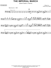 (darth vader's theme) john williams/arr. The Imperial March Trombone From Star Wars The Empire Strikes Back Sheet Music Trombone Solo In F Minor Download Print Sku Mn0103573