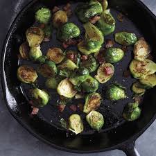 Charred Brussels Sprouts With Pancetta And Fig Glaze Recipe Vegetable Side Dishes Sprouts Food