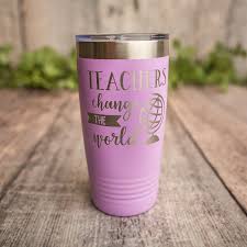 I'm listing here some online resources where you can find stainless steel coffee cups and more. Teachers Change The World Engraved Polar Camel Stainless Steel Tumbler Teacher Graduation Gift Teacher Travel Mug 3c Etching Ltd