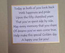 Mum And Dad S Golden Wedding Anniversary Ideas Golden Wedding Anniversary Card Wedding Anniversary Cards 50th Anniversary Cards