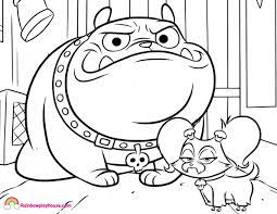 Puppy dog pals christmas coloring page. Pin On Man And Dog