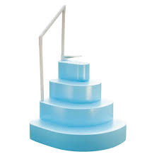 Wedding Cake Step W Liner Step Pad In 2021 Wedding Cake Pool Steps Above Ground Pool Steps Swimming Pool Steps
