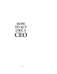How to breed, race, win and make money download pdf : How To Be A Ceo Pdf