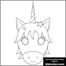 Imbina piesele pentru a obtine un tablou intens colorat cu unicorni. Sfat Zgomotos MamÄƒ Coloring Page Masca Myministrypoint Org