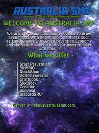Generate a new map with any seed you want, use our premade worlds built . Australia Smp Minecraft Server List Best Minecraft Servers