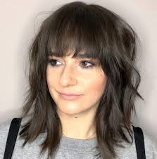 A medium layered hair with bangs is one of the easiest hairstyles to consider. 53 Popular Medium Length Hairstyles With Bangs In 2021