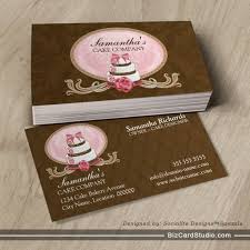 Pin On Bakery Business Cards
