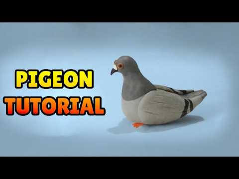 🔴 DIY How to Make PIGEON - Polymer Clay, plastilina and Fondant Tutorial -  YouTube
