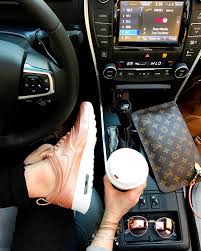 nikes and louis vuitton cute car accessories preppy car girly car accessories