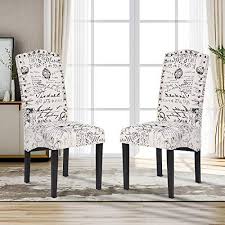 Accent chairs are the perfect balance of style and function. Merax Script Fabric Accent Chair Dining Room Chair With Solid Import It All