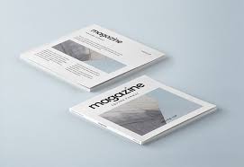 Square Psd Magazine Mockup Vol3 Psd Mock Up Templates Pixeden In 2020 Magazine Mockup Booklet Cover Design Magazine Mockup Free