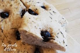 Focaccia Aux Olives Noires Les Secrets D Olivia