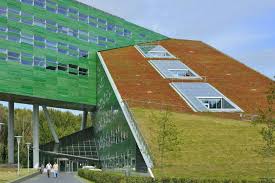 Linnaeusborg Centre For Life Sciences Rudy Uytenhaak Architectenbureau Green Roof Architecture Nanyang Technological University