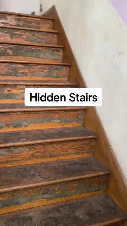 Exploring Hidden Stairs in 150-Year-Old House