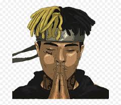 Here is a cartoon style drawing of xxxtentacion! Naruto Xxxtentacion Wallpapers Xxxtentacion Cartoon Png Xxxtentacion Png Free Transparent Png Images Pngaaa Com