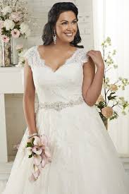Bonny 1500 Bonny Bridal Plus Size Wedding Gowns Lace Wedding Dress Vintage