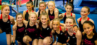 We have been coaching competitive gymnastics for girls and boys for over 30 years with success at the national level. Exxcel Gymnastics And Climbing Newton Ma Girls Gymnastics Team