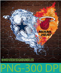Download miami heat logo vector in svg format. Miami Heat And Dallas Cowboys Png Clipart Illustration Movie Design Bundles