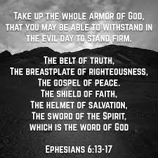 Ephesians 6 13 17 English Standard Version Esv Bible Verse Background Belt Of Truth Ephesians 6 13