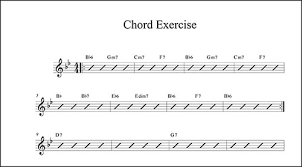 create a chord chart with finale finale