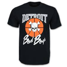 Detroit Pistons Authentic Mens Bad Boys T Shirt Vintage