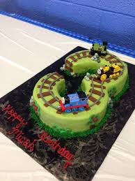 Three Thomas The Train Train Birthday Cake Thomas Birthday Parties Thomas Birthday