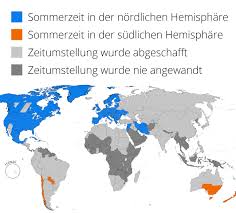 Nach dem zweiten weltkrieg gab es keine einheitliche regelung zur zeitumstellung in deutschland, da diese von den vier besatzungsmächten. Karte Diese Lander Haben Die Zeitumstellung Bereits Abgeschafft Watson