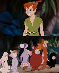Attention Movies Quotes Peter Pan Disney Peter Pan And Tinkerbell Peter Pan