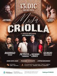 Fiesta Nacional y Provincial de la Misa Criolla 2025 en Timbúes