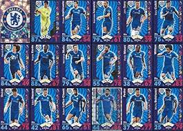 Full match and highlights football videos: Amazon Com Match Attax Topps 2016 2017 Chelsea Team Base Set Plus Badge Logo Star Player Away Kit Cards 16 17 Sports Outdoors