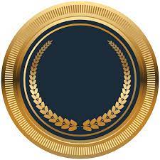 Navi Gold Seal Badge Png Transparent Image Gallery Yopriceville High Quality Images And Transparent Png Free Clipart Pola Ukiran Kayu Desain Logo Bingkai