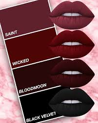 Black And Red Lipstick Burgundy Is Boss Shop The Shade Of The Season On Limecrime Com Lip Colors Lipstick Lipstick Colors