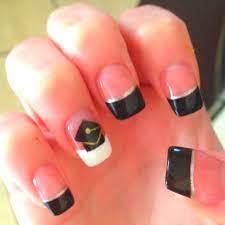 Pin By Shelby Chatterton On Nails Graduation Nails Graduation Nail Designs Fancy Nails