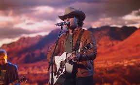 He tried playing the trumpet but he didn't enjoy it, so he decided to learn how to play guitar. 16 Year Old Caleb Kennedy Wows American Idol Crowd With Willie Nelson S On The Road Again Whiskey Riff