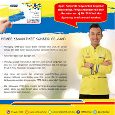 Bits kad konsesi ktm untuk pelajar ktm concession card for students. Ktmb 03 2267 1200 On Twitter Ktmi Card Tidak Boleh Dipindah Milik Dan Hanya Boleh Digunakan Untuk Pembelian Tiket Bagi Pemegang Kad Sahaja Dan Bukan Untuk Orang Lain Https T Co Pdyorgy2ll